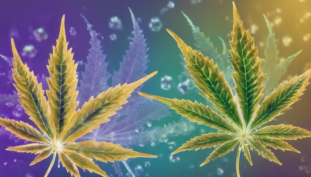 cannabinoid compounds thc and cbd
