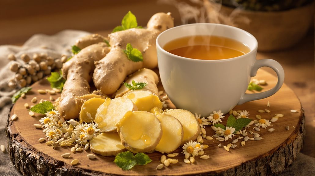 ginger aids digestive health